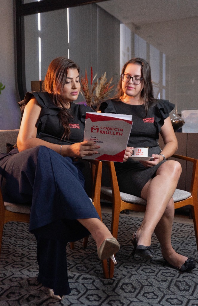 Priscila Müller e Luciene Melo — Fundadoras da Conecta Müller